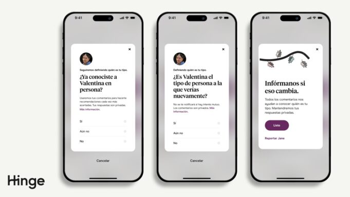 Hinge entra al ring: el nuevo rival de Tinder y Bumble en México