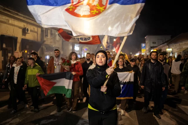CKVKPNLEFZCPVLAOMXCRRQDGWE.webp Los estudiantes de Serbia preparan un desafío masivo al Gobierno en el primer aniversario de sus protestas