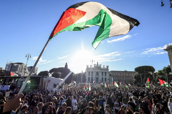 El apoyo a Palestina inunda las calles de Europa El apoyo a Palestina inunda las calles de Europa