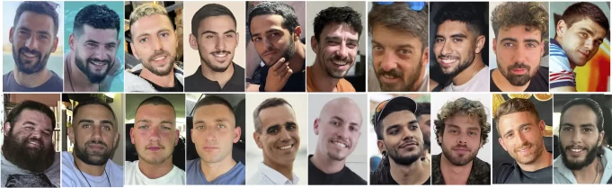 Los rehenes vivos que Hamás prevé liberar: 20 hombres israelíes de entre 21 y 48 años y casi todos civiles Los rehenes vivos que Hamás prevé liberar: 20 hombres israelíes de entre 21 y 48 años y casi todos civiles