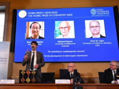 Japón, EU y Reino Unido se llevan el Premio Nobel de Química 2025 Japón, EU y Reino Unido se llevan el Premio Nobel de Química 2025