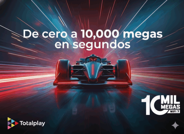 image.png Totalplay lanza su nuevo "Súper Internet” con WiFi 7 y 10,000 megas de potencia