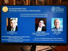 Trío gana el Nobel de Economía por sus trabajos sobre crecimiento e innovación Trío gana el Nobel de Economía por sus trabajos sobre crecimiento e innovación