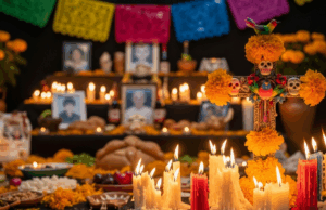 Qué significan las veladoras y la cruz en el altar de muertos Qué significan las veladoras y la cruz en el altar de muertos