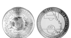 Argentina lanza moneda en homenaje a Mundial 2026 y a gol de Maradona Argentina lanza moneda en homenaje a Mundial 2026 y a gol de Maradona
