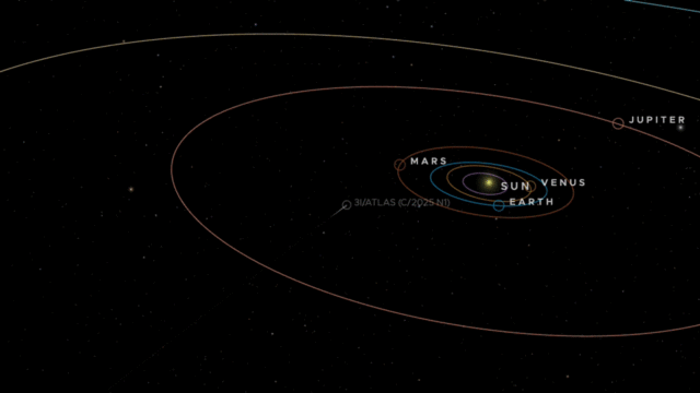 Estas son las verdaderas imágenes del cometa 3I/ATLAS: sigue su trayectoria en vivo