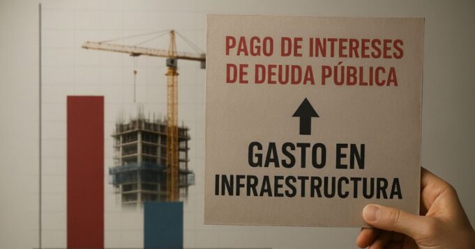 México invierte menos en infraestructura que en pagar intereses de su deuda México invierte menos en infraestructura que en pagar intereses de su deuda