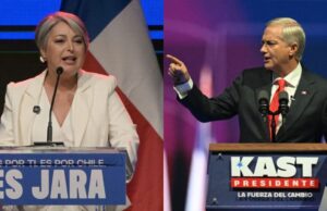 Jara y Kast disputarán la presidencia de Chile en segunda vuelta Jara y Kast disputarán la presidencia de Chile en segunda vuelta
