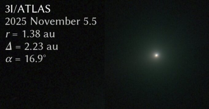 Esta es la fecha en la que el cometa 3I/ATLAS estará más cerca de la Tierra Esta es la fecha en la que el cometa 3I/ATLAS estará más cerca de la Tierra