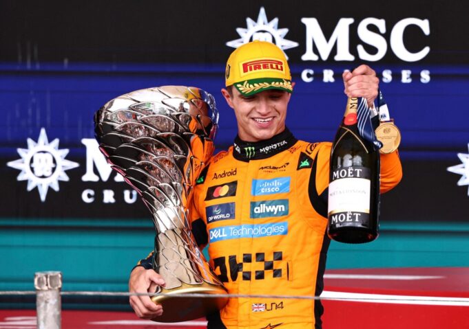 Lando Norris gana el GP de Brasil y amplía ventaja como líder de la competencia Lando Norris gana el GP de Brasil y amplía ventaja como líder de la competencia