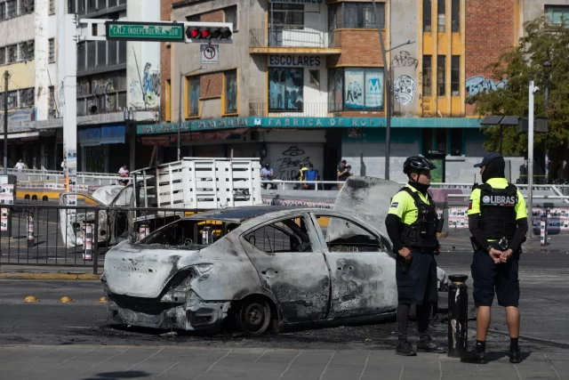La caída del Mencho desata una ola de violencia del narco en varios Estados de México